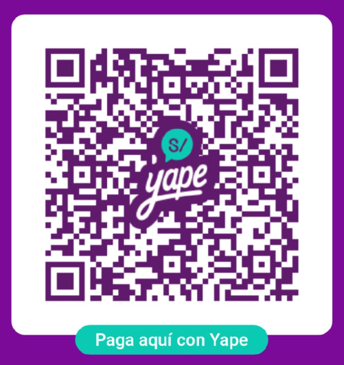 Yape QR code for Jibaru